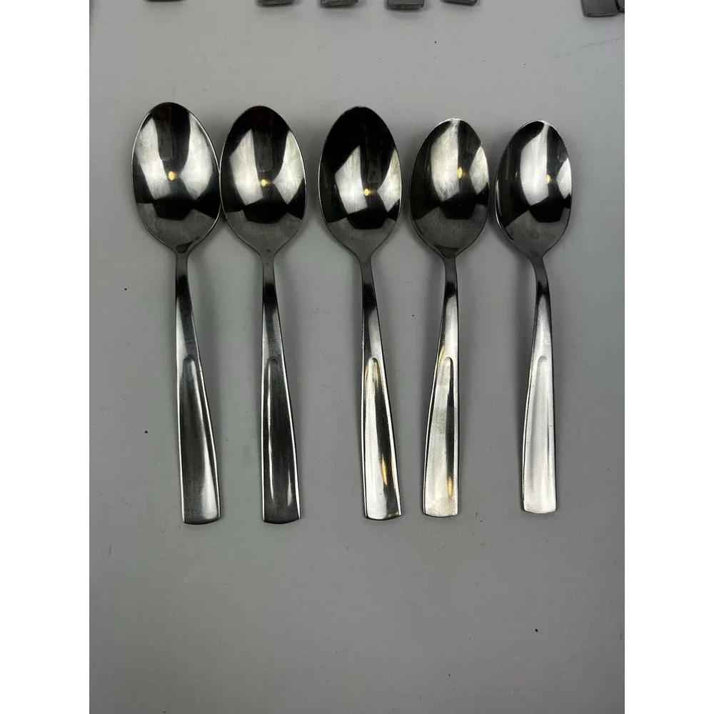 Pfaltzgraff 18/0 Flatware Lot Of 5 Stainless Steel Spoons